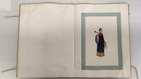 Album contenant douze dessins représentant des dignitaires dans de luxueux habits, image 23/31