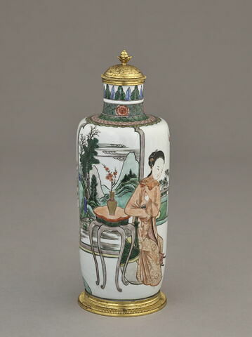 Vase cylindrique à couvercle, d'une paire (avec TH 450), image 14/15