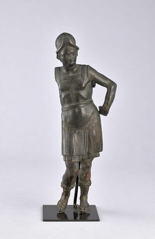 Statuette : Soldat vêtu à l'antique