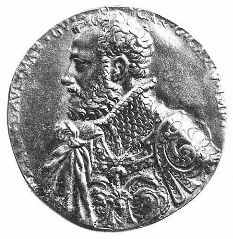 Médaille : Alfonso II d'Avalos, marquis de Vasto (1502-1564), image 1/1