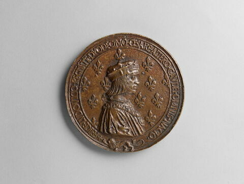 Médaille : Louis XII / Anne de Bretagne, image 1/2