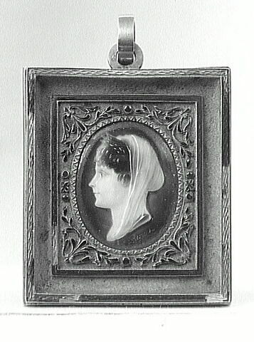Médaillon. Portrait de l'Impératrice Joséphine