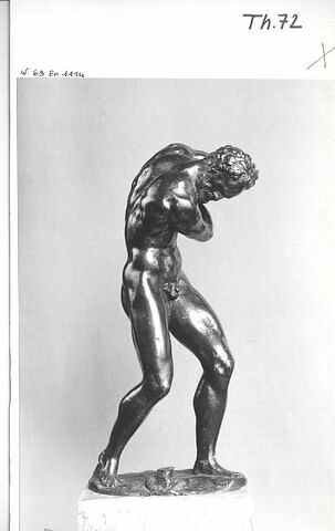 Statuette : Hercule ou Atlas, image 1/1