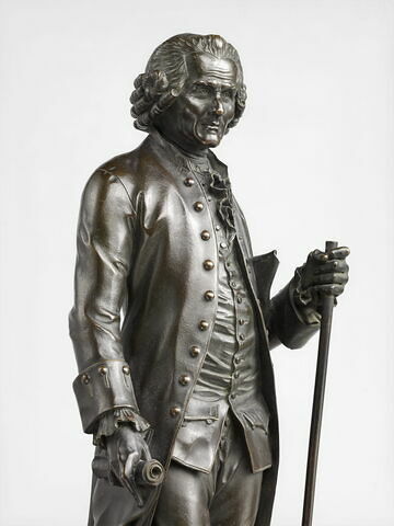 Statuette : Jean-Jacques Rousseau, image 3/6