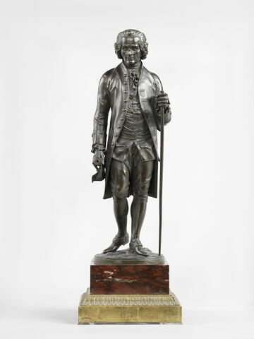 Statuette : Jean-Jacques Rousseau, image 2/6