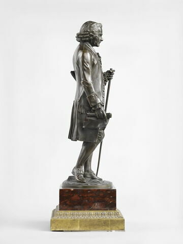 Statuette : Jean-Jacques Rousseau, image 6/6