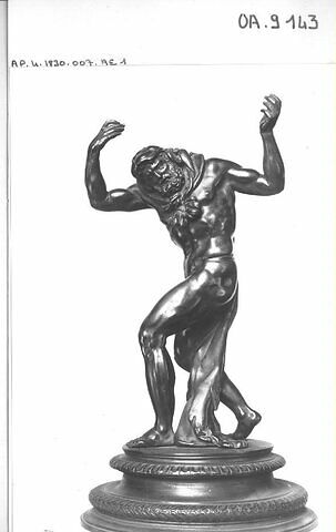 Statuette : Hercule en Atlas