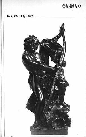 Statuette : bourreau de saint Sébastien, image 1/1