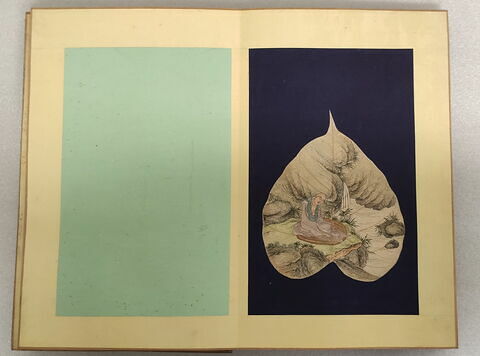 Peinture chinoise. Album avec reliure en bois., image 3/37