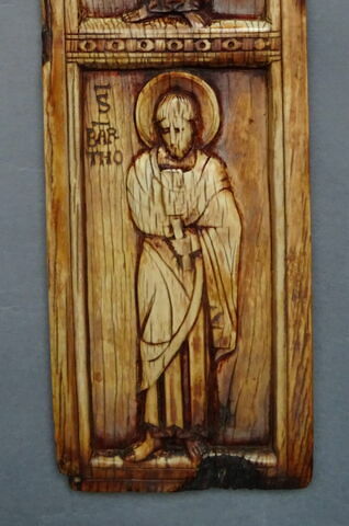 Volet droit d'un triptyque : saint Paul, saint Barthélemy, image 3/5