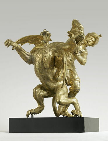 groupe sculpté : Jason terrassant le dragon, image 1/2