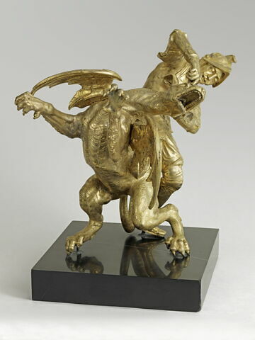 groupe sculpté : Jason terrassant le dragon, image 2/2