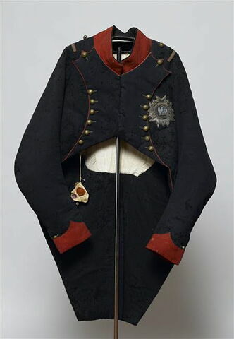 Uniforme de colonel de chasseurs de la Garde de l'Empereur, porté par Napoléon à partir de 1813, image 2/2