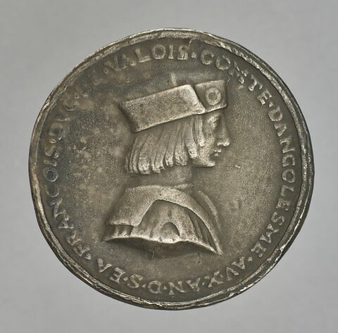 Surmoulage de la médaille de François de Valois, image 1/2