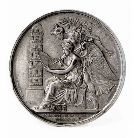 Médaille : Conquête de la Silésie, cliché de revers