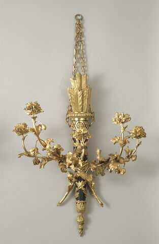 Bras de lumière à cinq branches de la duchesse de Mazarin (d'une paire, voir aussi OA 11996), image 2/14