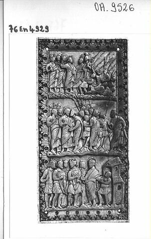Plaque de reliure : Scènes de l'Arrestation du Christ, image 4/7