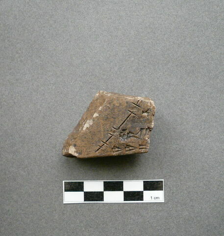 tablette ; fragment