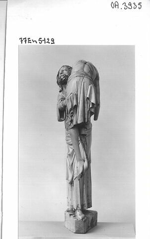 Groupe de la Descente de croix : Christ et Joseph d'Arimathie, image 16/23