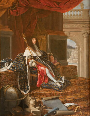 Louis XIV, roi de France (1638-1715), protecteur de l'Académie
