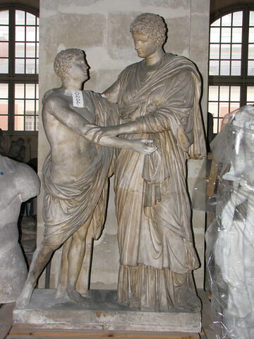 Tirage du groupe statuaire dit “Électre et Oreste” ou "Papirius et sa mère"