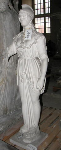 Tirage d'une statue d'Athéna dite 