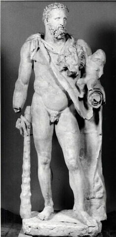 Tirage d'une statue de Commode en Hercule, dite "Hercule et Ajax" ou "Hercule et Hylas"