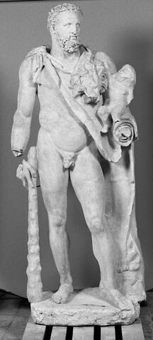 Tirage d'une statue de Commode en Hercule, dite 