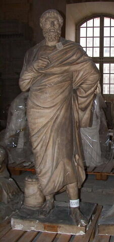 Tirage d’une statue de Sophocle, dite "du Latran"