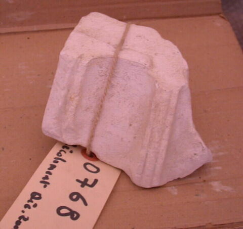 Tirage d’un fragment de moulure du trésor de Siphnos à Delphes, image 1/1