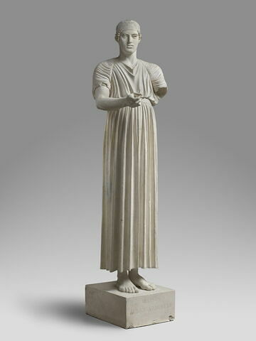 Tirage de la statue dite "Aurige de Delphes"