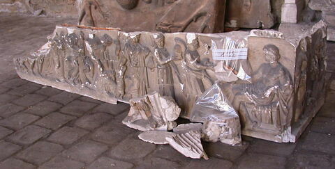 Sarcophage dit du  " mariage de Thétis et Pélée"
