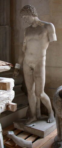 Tirage de la statue d'Antinoüs dite "du Capitole" ou "Albani"