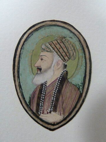 Portrait de Shah Jahan dans sa vieillesse ; Portrait de Murâd Bakhsh, image 1/1