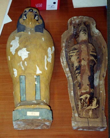 cercueil miniature ; pseudo-momie, image 1/1