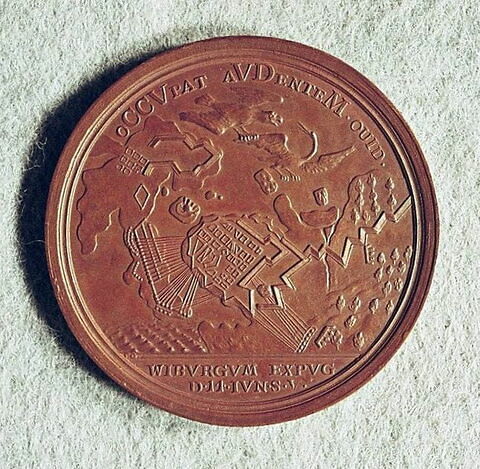 Médaille : Prise de Viborg, 1710.