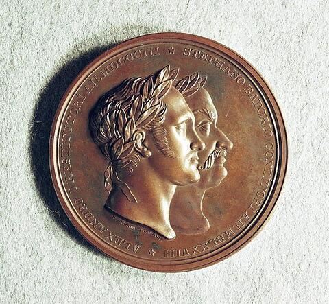 Médaille : Deux cent cinquantième anniversaire de l’Université de Vilna, 1828.