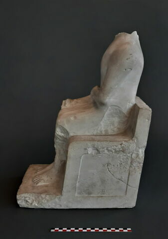 Moulage de la statue de Khasekhemouy de l'Ashmolean Museum, image 4/4