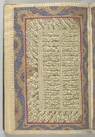 Manuscrit des Œuvres complètes (Kulliyat) de Saadi, image 18/29