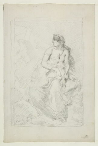 La Médée, d'après Delacroix, image 1/1
