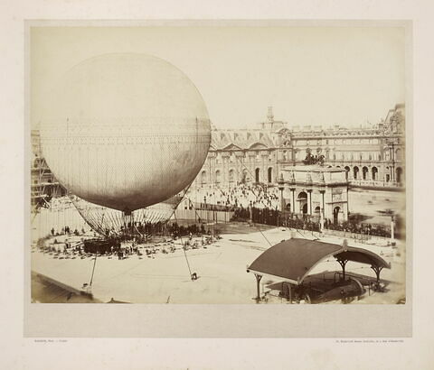 Grand Ballon Captif à Vapeur de Mr. Henry Giffard, image 1/2