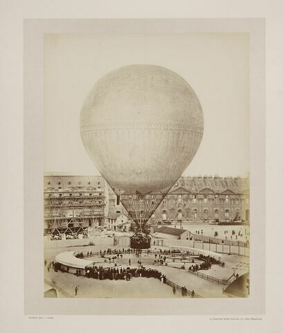 Grand Ballon Captif à Vapeur de Mr. Henry Giffard