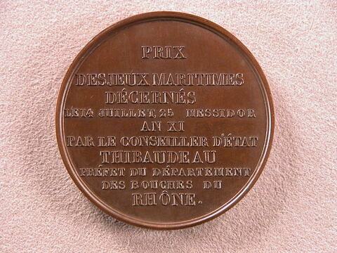 Prix des jeux maritimes, Marseille, 25 messidor an XI (14 juillet 1803)