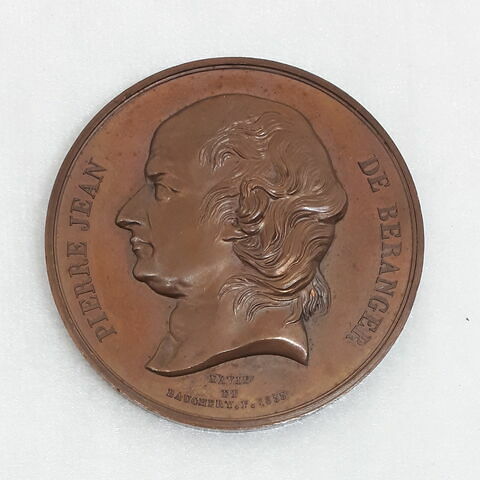 Pierre-Jean de Béranger, 1833, image 1/2