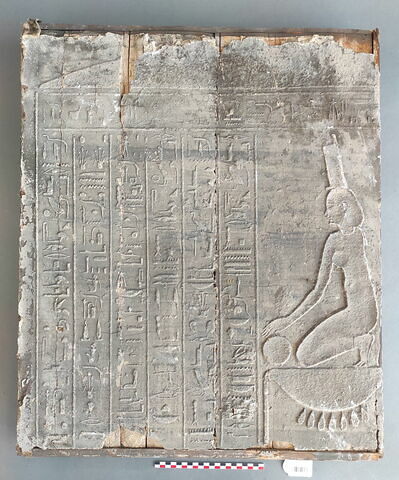 Empreinte au soufre de la cuve du sarcophage de Hepmen, British Museum EA 23