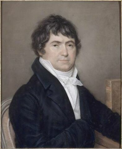 Portrait en buste de Pierre Laromiguière, professeur de philosophie (1756-1837)., image 1/1