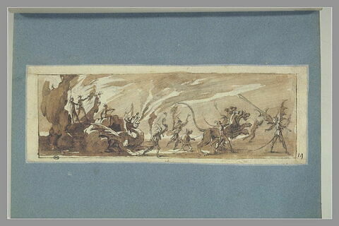 Le char de MM. de Couvonge et de Chalabre, carnaval de 1627, image 2/2