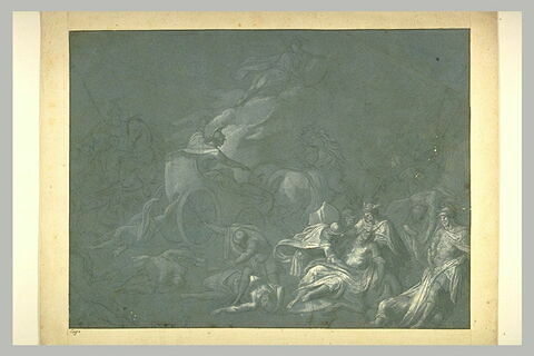 Achille trainant le corps d'Hector sous les murs de Troie, image 1/1