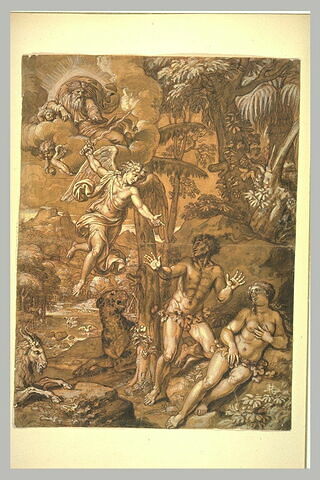 Adam et Eve chassé du Paradis terrestre, image 1/1