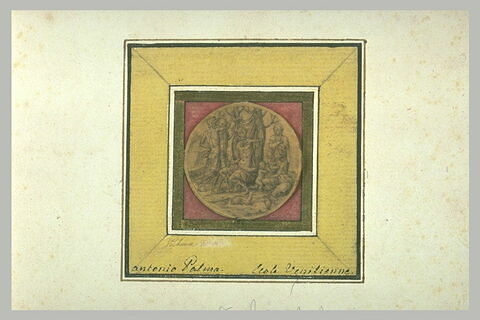 Amulius, roi usurpateur d'Albe la Longue, ordonne d'exposer Romulus et Rémus, fils de Rhéa Silvia, image 1/1